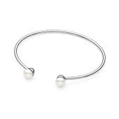 Bratara fixa argint cu perle naturale albe DiAmanti SK22535B_W-G